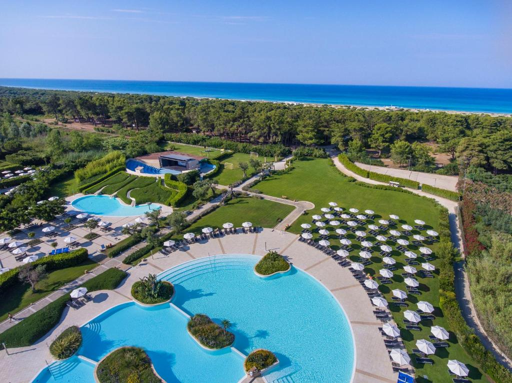 Vivosa Apulia Resort pools aerial